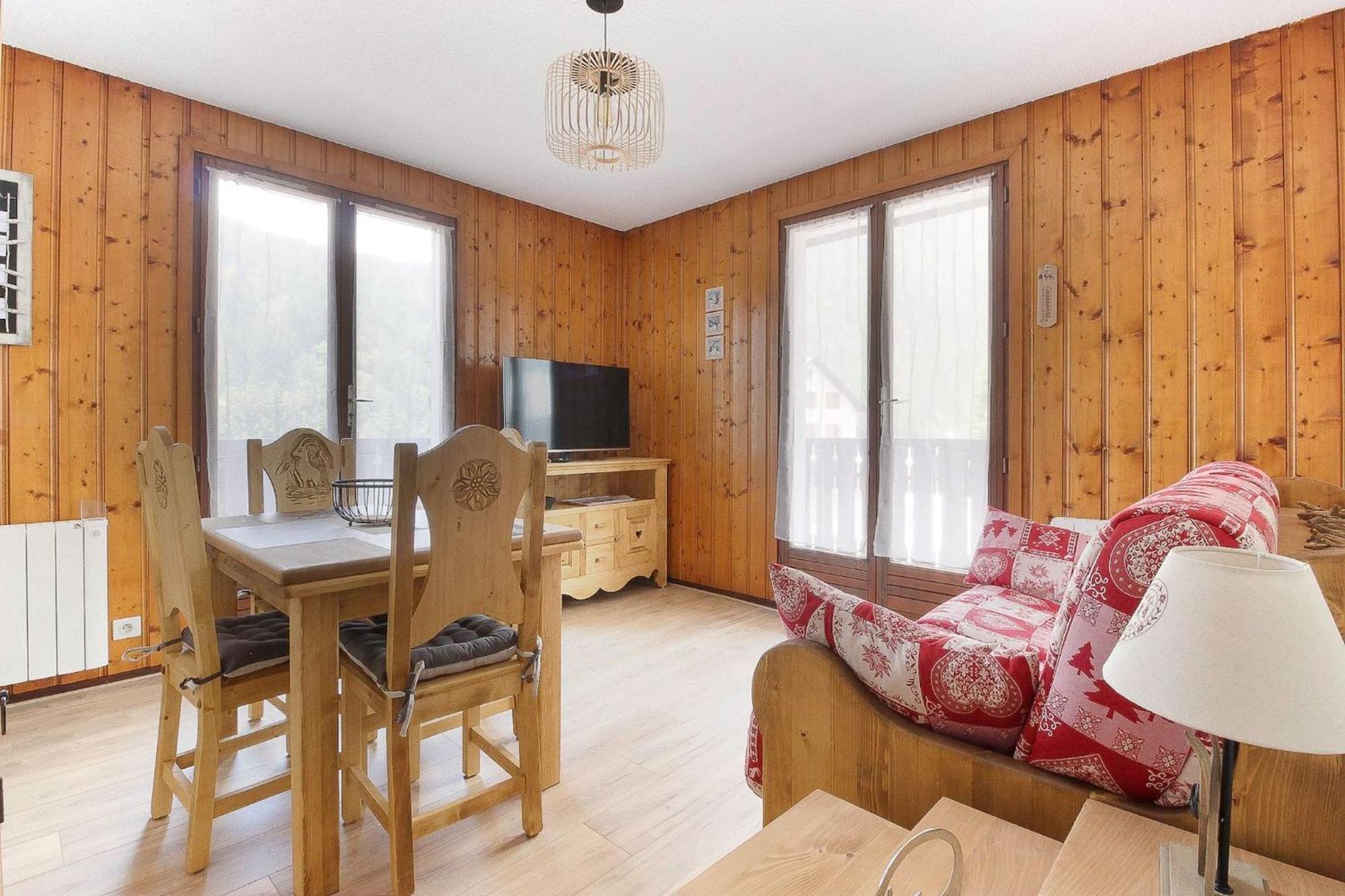La Griaz - Chaleureux Et Cosy -Vue Sur Les Montagnes - Grand Balcon Leilighet Les Houches Eksteriør bilde